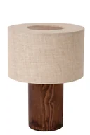 Lampy stojące - Lampka stołowa TACHINA 15 E14 - brązowy/beżowy - miniaturka - grafika 1