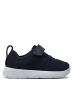Buty dla chłopców - Clarks Sneakersy Ath Flux T 261412696 Granatowy - miniaturka - grafika 1