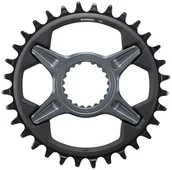 Części rowerowe - Shimano Shimano SLX FC-M7100 Zębatka rowerowa 1 rz., black 34T 2020 Zębatki przednie I-SMCRM75A4 - miniaturka - grafika 1