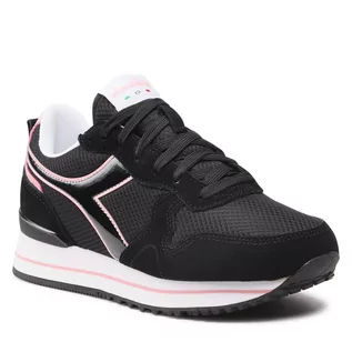 Sneakersy damskie - DIADORA Sneakersy Olympia Platform Wn 101.176996 01 20009 Black/Pink - grafika 1