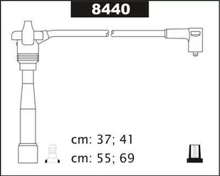 Przewody Zaplonowe 8440 - Kable wysokiego napięcia - miniaturka - grafika 1
