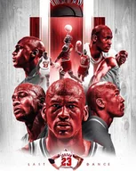 Podkładki pod mysz - PODKŁADKA POD MYSZ Nadruk 22x18 cm Michael Jordan Chicago Bulls Prezent - miniaturka - grafika 1