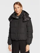 Kurtki damskie - Patrizia Pepe Kurtka zimowa 2O0008/A150-K103 Czarny Regular Fit - miniaturka - grafika 1
