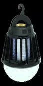 Latarki - Latarnia LED POWERplus Mosquito + panelem słoneczny + odstraszacz komarów - miniaturka - grafika 1