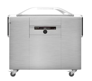 Pakowarka próżniowa komorowa iSENSOR L wolnostojąca listwa 560 + 560 mm pompa BUSCH 63 m3/h 1,5 kW 1136x707x1050 mm przyłącze gazu obojętnego FIL6B2G2 Resto Quality - Urządzenia do pakowania - miniaturka - grafika 1