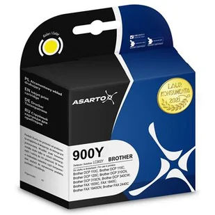 Asarto Tusz do Brother 900Y | DCP110C/115C/120C/310CN I yellow AS-B900Y - Tusze zamienniki - miniaturka - grafika 4