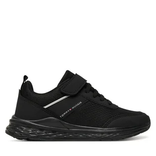 Sneakersy Tommy Hilfiger T3X9-34115-1845 S Czarny - Buty dla chłopców - miniaturka - grafika 1