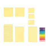 Etykiety samoprzylepne i bloki etykiet - Zestaw Karteczek Samoprzylepnych United Office  Alex. - miniaturka - grafika 1