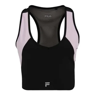 Damski Stanik sportowy FILA REVERE FAW0366-83196 – Czarny - Biustonosze - miniaturka - grafika 1