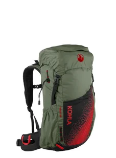 Plecak turystyczny Kohla Track 28L - bronze green/flame scar/caviar - Plecaki - miniaturka - grafika 1