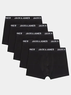 Jack&Jones Junior Komplet 5 par bokserek Chuey 12210878 Czarny - Majtki dla dzieci - miniaturka - grafika 1