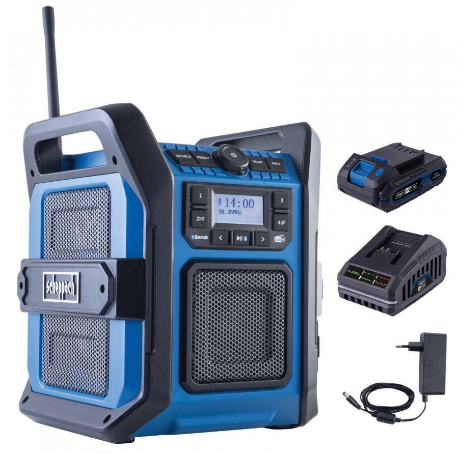 Scheppach Radijas C-DAB30-X, Set S