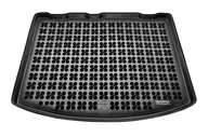 Maty bagażnikowe - REZAW-PLAST Wykładzina bagażnika gumowa, czarna PLAST 230440, Ford KUGA II dolna podłoga bagażnika, wersja z kołem dojazdowym (niepełnowymiarowe), wersja z zestawem naprawczym od 2013 PLAST 230440 - miniaturka - grafika 1