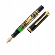 Pióra kulkowe - Pelikan Toledo złota i żywica napełniacz M900  uchwyt na fuellf  M M900 - miniaturka - grafika 1