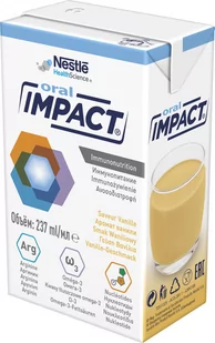 NESTLE ORAL IMPACT Smak waniliowy - 3x237 ml - Witaminy i minerały - miniaturka - grafika 3