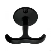 Wieszaki i stojaki - Wieszak ścienny Siljan Metalowy czarny - miniaturka - grafika 1