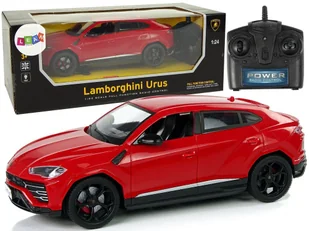 Import LEANToys Auto R/C 1:24 Lamborghini Urus Czerwony 2.4 G Światła LT-9732-0 - Zabawki zdalnie sterowane - miniaturka - grafika 7