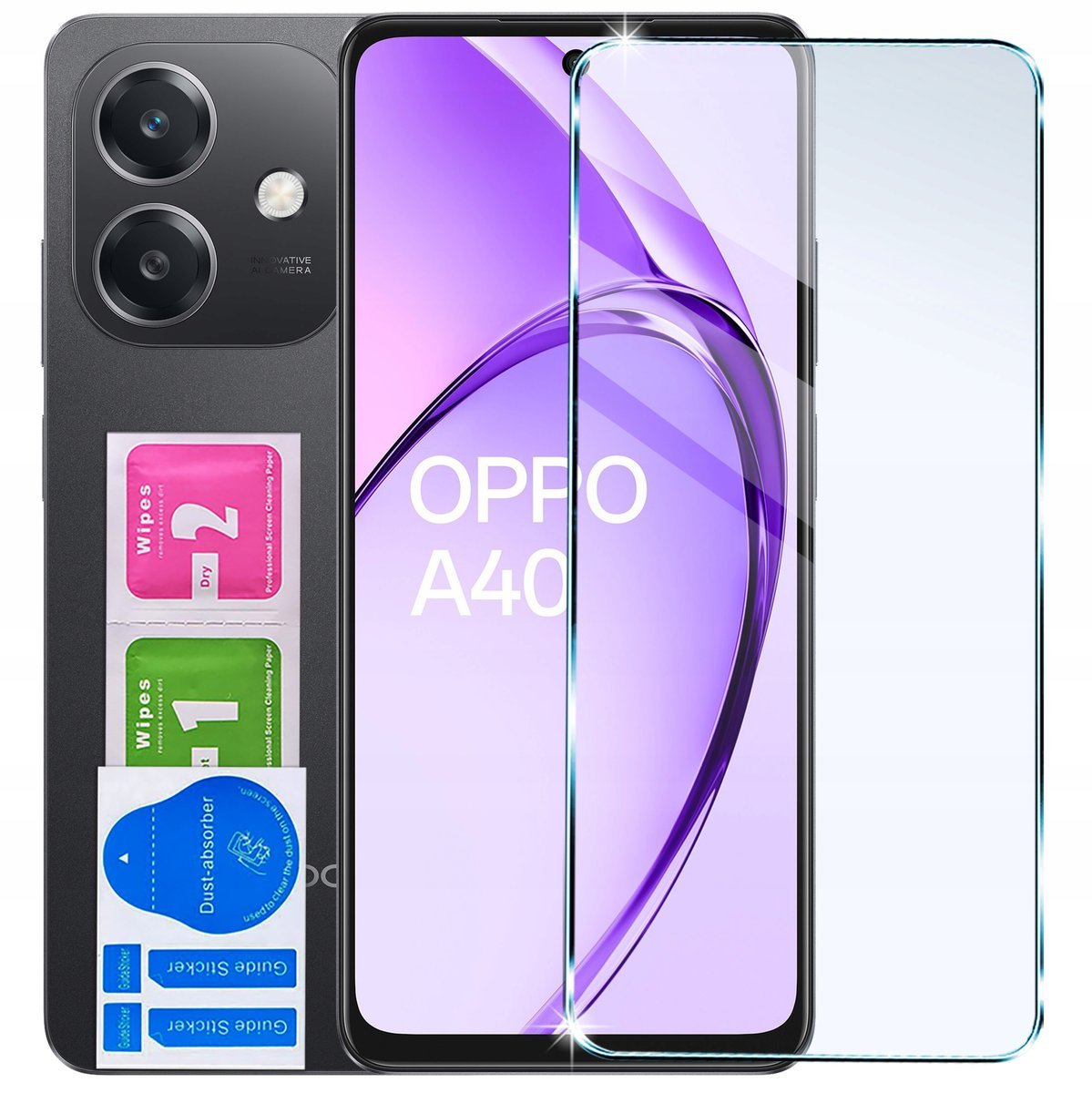 Szkło Hartowane do Oppo A40 A40m OCHRONNE SZYBKA 9H