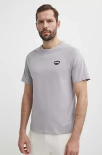 Hummel t-shirt bawełniany hmlLGC KAI REGULAR HEAVY T-SHIRT męski kolor szary z aplikacją 223989 - Koszulki męskie - miniaturka - grafika 1