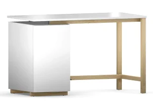 Elior Białe skandynawskie biurko 120x60 M4-N31 - Biurka Elior Białe skandynawskie biurko 120x60 M4-N31 - Biurka - miniaturka - grafika 1