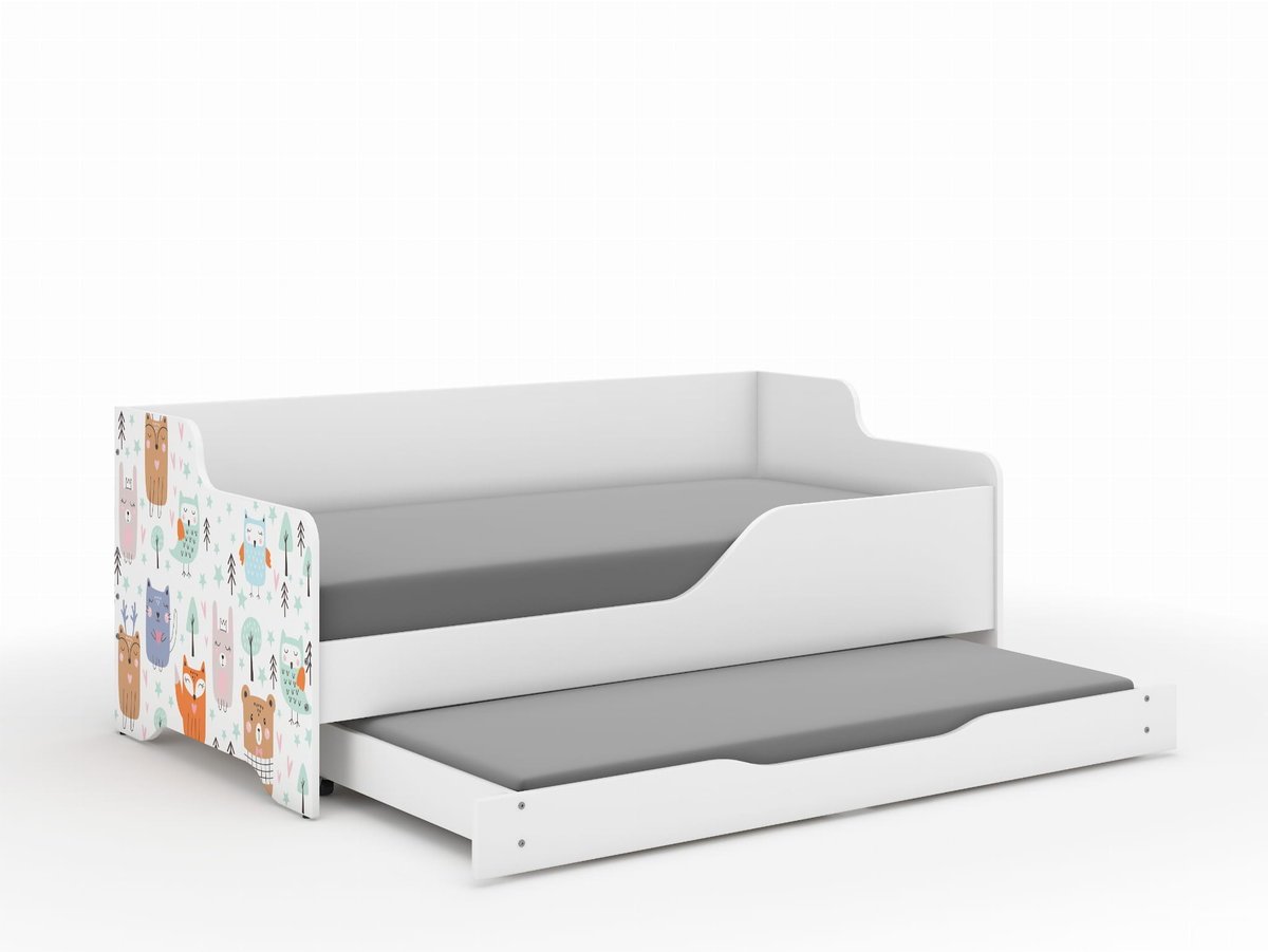 Łóżko dziecięce LILU 160x80 LAS z funkcją spania (1)