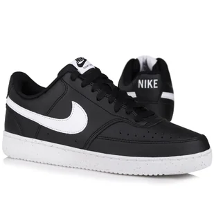 Buty na co dzień męskie NIKE COURT VISION LOW eko skóra - Buty trekkingowe męskie - miniaturka - grafika 1