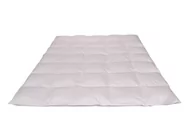 Kołdry - Kołdra z puchu  90% 200x220 Ekskluzywna 1100g kasetowa zimowa biała Piórex - miniaturka - grafika 1