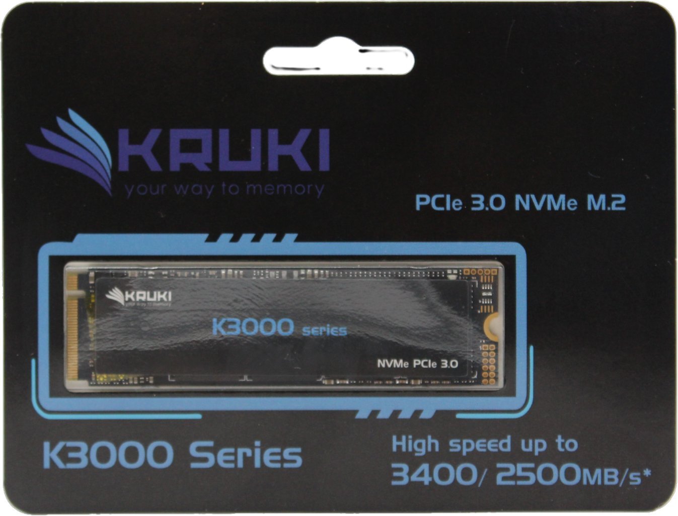 Kruki Dysk SSD Kruki K3000 256GB M.2 NVMe 2280 PCIe 3.0 K3000256