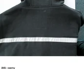 Odzież robocza - CERVA EMERTON MIKINA BLUZA - modna bluza z dwoma kolorowymi zamkami i kontrastowymi elementami XXL - miniaturka - grafika 1