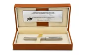 Pióra wieczne - Pióro Wieczne Waterman Graduate Stalowe Z Grawerem Tabliczka - miniaturka - grafika 1
