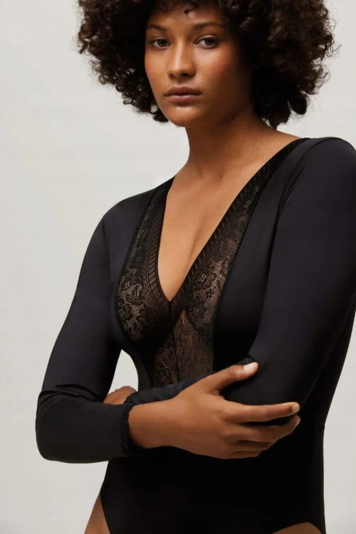 BODY DAMSKIE 10093 - NEGRO, S YSABEL MORA