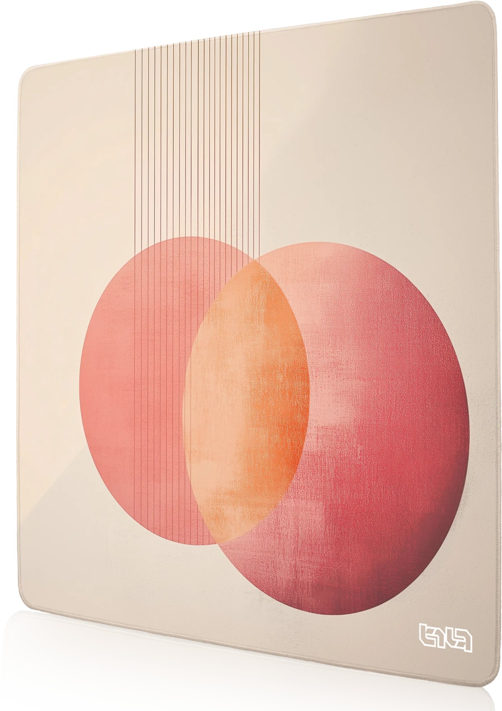 PODKŁADKA POD MYSZ MYSZKĘ Różowe Sfery 30x30 TILT Gamingowa XXL Na biurko