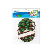 Zabawki kreatywne - Craft with Fun, OZDOBA BN ORNAMENT SPRZYL 9,5CM 3SZT CF 12/144 - miniaturka - grafika 1