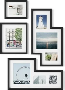 Ramka Umbra Zestaw ramek do zdjęć Mingle czarne - Ramki na zdjęcia - miniaturka - grafika 1