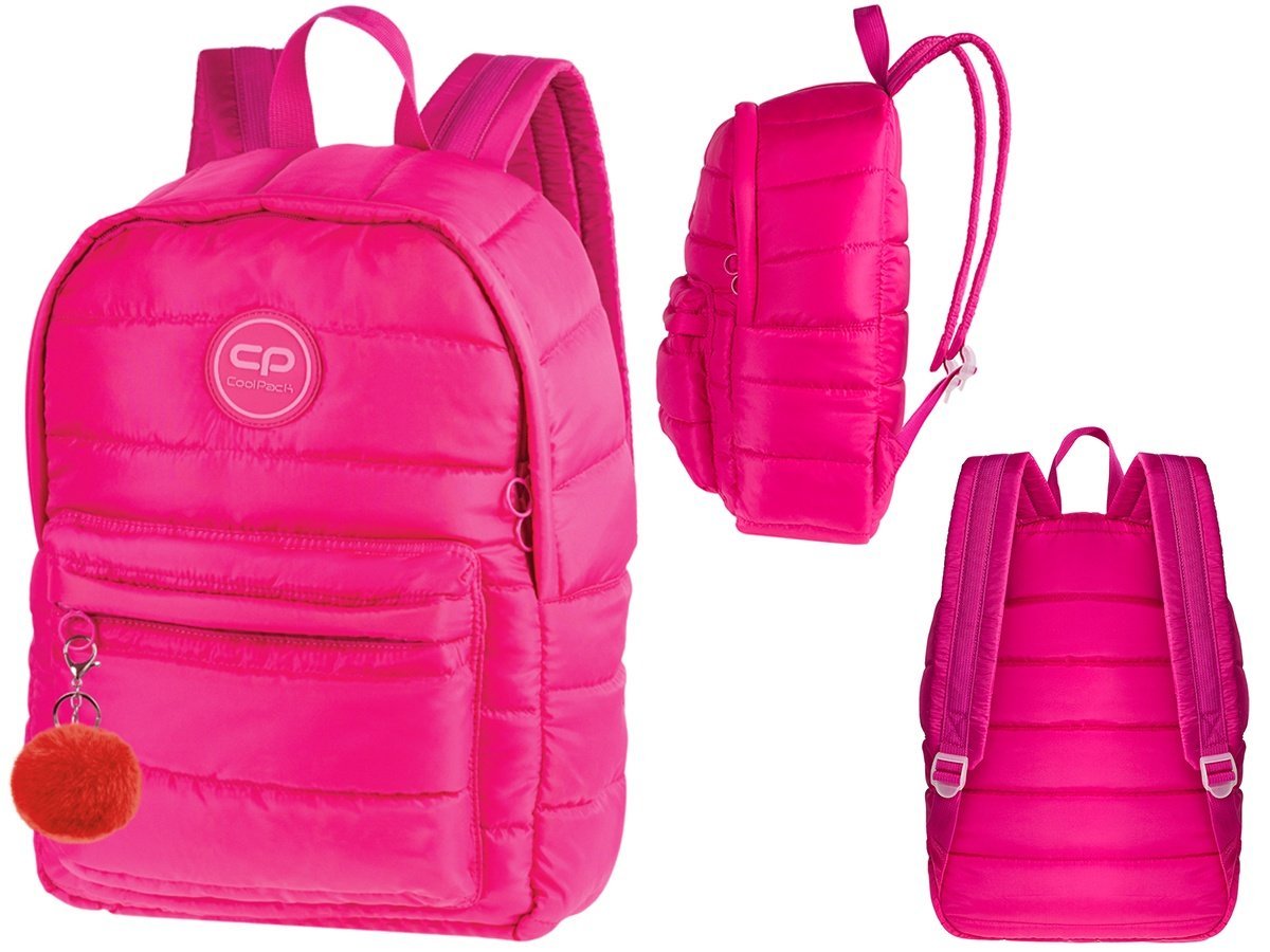 Plecak szkolny młodzieżowy Coolpack Ruby Pink 12577CP nr A109 jednokomorowy