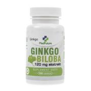 Suplementy naturalne - MedFuture Ginkgo Biloba Ekstrakt - Miłorząb japoński- 120 tabletek - miniaturka - grafika 1