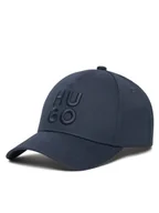 Czapki męskie - HUGO Czapka z daszkiem Jude 50533409 Granatowy - miniaturka - grafika 1