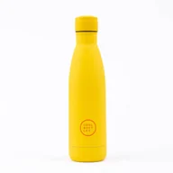 Zestawy naczyń dla dzieci - Cool Bottles Butelka termiczna 500 ml Triple cool Vivid Yellow - miniaturka - grafika 1