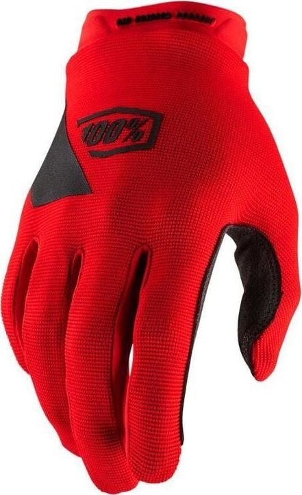 100% Rękawiczki 100% RIDECAMP Glove red roz. M długość dłoni 187-193 mm NEW