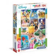 Puzzle - Clementoni Puzzle 104 Super Kolor Dance Time - miniaturka - grafika 1