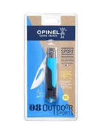 Noże - Opinel Nóż Outdoor Blue 08 Blister - miniaturka - grafika 1