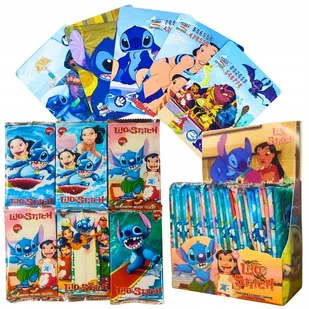 KARTY LILO & STICH 288 KART BOOSTER BOX 36 SASZETEK MEGA ZESTAW STICH - Czasopisma - miniaturka - grafika 1