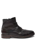 Buty zimowe męskie - Bugatti Kozaki 315-95739-4000 Brązowy - miniaturka - grafika 1