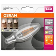 Żarówki LED - Osram Classic B żarówka LED E14 4W 827 3-Step-dim - miniaturka - grafika 1