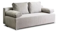 Sofy i kanapy - Jasnoszara rozkładana sofa z pojemnikiem - Mesa - miniaturka - grafika 1