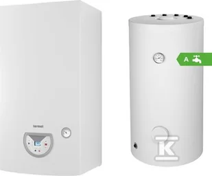 Termet Pakiet z kotłem gazowym kondensacyjnym SILVER PRO 20 kW i zasobnikiem SWK 120 - Piece i kotły grzewcze - miniaturka - grafika 1
