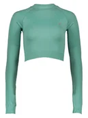 Koszulki sportowe damskie - asics Koszulka sportowa w kolorze zielonym - miniaturka - grafika 1