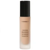 Podkłady do twarzy - Korres Makijaż twarzy Wild Rose Brightening Second-Skin Foundation WRF3 30 ml - miniaturka - grafika 1
