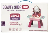 Zabawy w naśladowanie dorosłych - Toaletka z akcesoriami MEGA CREATIVE 499353 - miniaturka - grafika 1