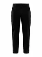 Spodenki męskie - Craft Explore Pants męskie spodnie outdoorowe, rozmiar L, czarne, regulowany ściągacz, 2 kieszenie boczne, 1 kieszeń na nogawce, tylna kieszeń z zamkiem błyskawicznym, elastyczne spodnie trekkingowe - miniaturka - grafika 1